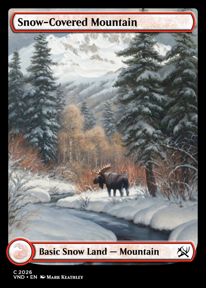 Snow-Covered Mountain